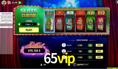 A Popularidade dos Caça-Níqueis no 65vip